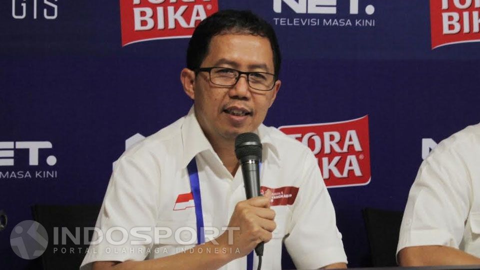 Direktur Utama PT Gelora Trisula Semesta (GTS), Joko Driyono Copyright: &copy; Ian Setiawan/INDOSPORT